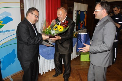 Wręczanie nagród laureatom