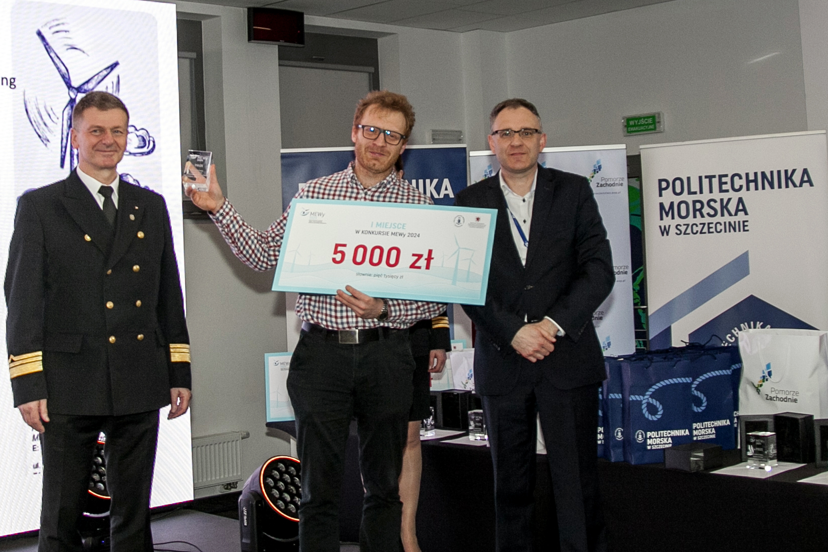 Pan Michał Wolter - student Politechniki Morskiej w Szczecinie Pan Michał Wolter - student Politechniki Morskiej w Szczecinie