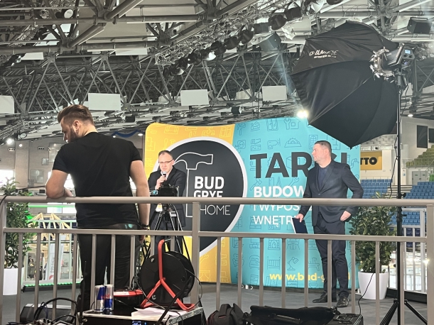 Pan Mariusz Sikora Dyrektor WBiOIN UMWZ - otwarcie targów Pan Mariusz Sikora Dyrektor WBiOIN UMWZ - otwarcie targów